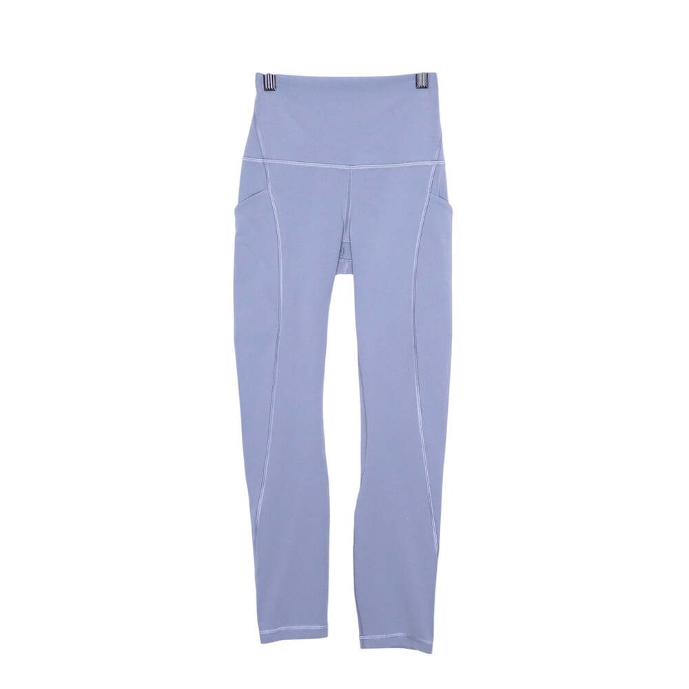 LULULEMON Align High Rise Crop Pockets 23" Rhino Grey Yoga Active Women's 2